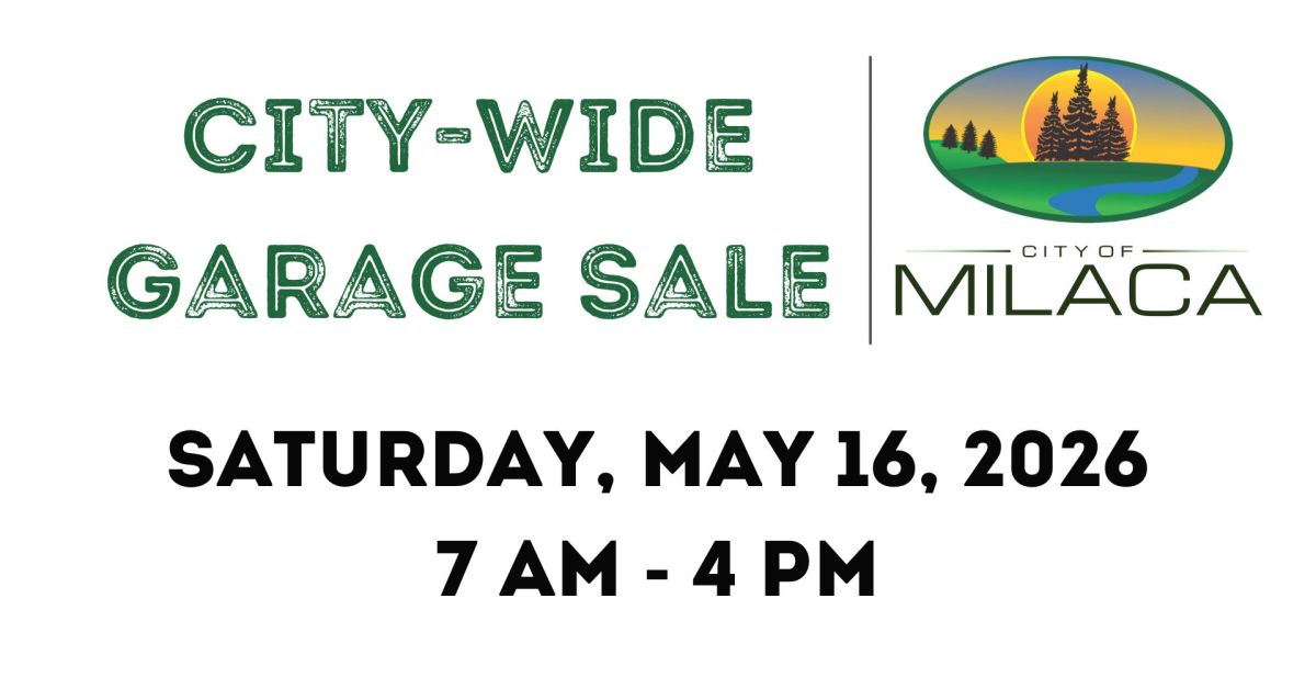Milaca Logo City Wide Garage Sale