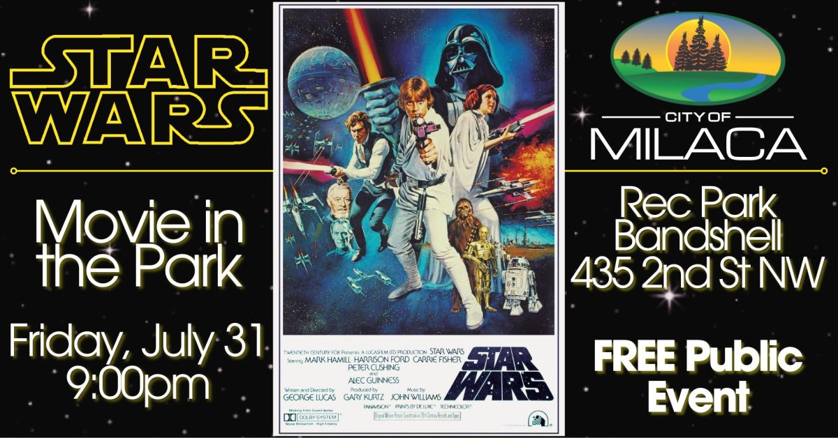 Stars background movie poster