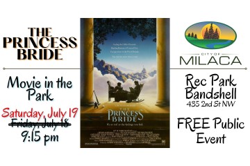The Princess Bride Movie in the Park Rev